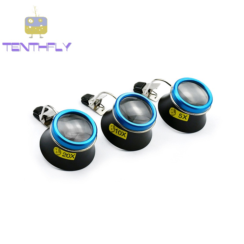 Kính Lúp Phóng Đại 5x 10x 20x Chuyên Dụng Sửa Chữa Đồng Hồ