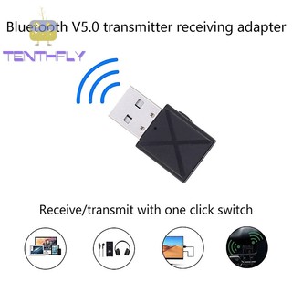 MceHKF Chất Lượng Cao BT 2 Trong 1 USB Bluetooth 5.0 Bộ Thu Phát Stereo USB Bluetooth Bộ Chuyển Đổi Âm Thanh Không Dây Cho TV PC Bộ Xe Hơi [Mới]