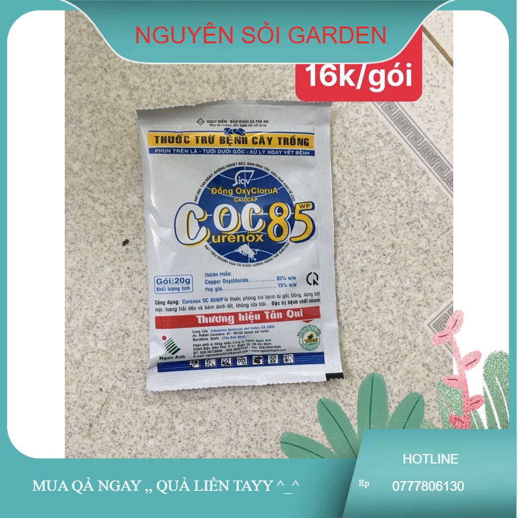 thuốc trừ bệnh cây trồng Coc 85
