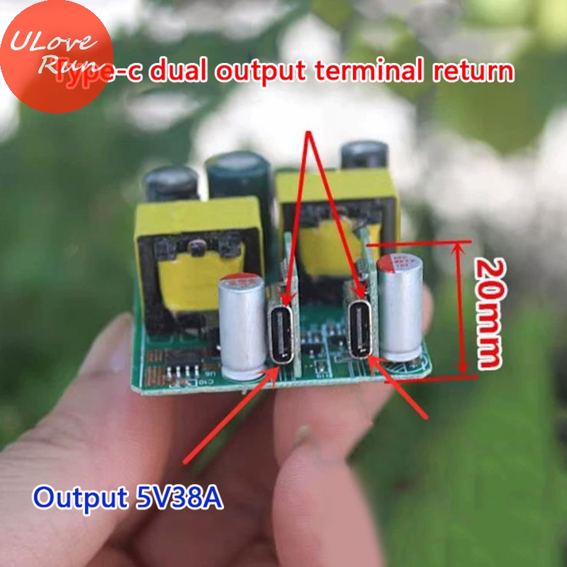 Uloverun Mô-Đun Sạc Nhanh 38w Đầu Ra type-c 5v - 15v vn