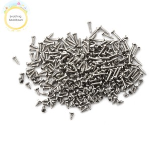 (Everso) Bộ 100 Ốc Vít m2 Đầu Tròn