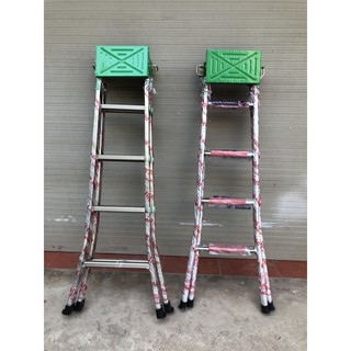 Thang chữ A chiều cao 1,5m; 2m, CÓ 2 loại Thang cho quý khách lựa chọn Thang Inox- Thang Nhôm