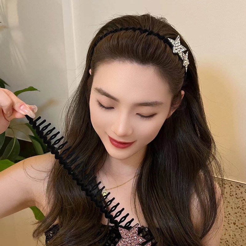 Băng Đô Cài Tóc Hình Ngôi Sao Lấp Lánh Phong Cách Mới 2023