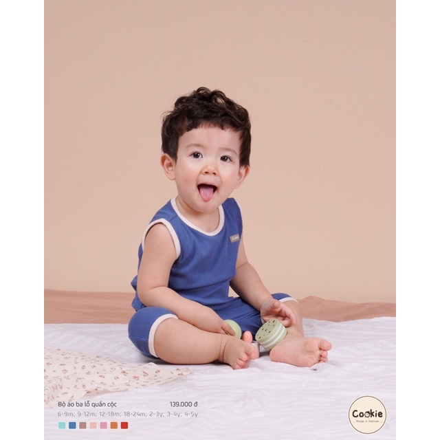 Cookie - Bộ dài mềm tăm cookie cho bé trai gái