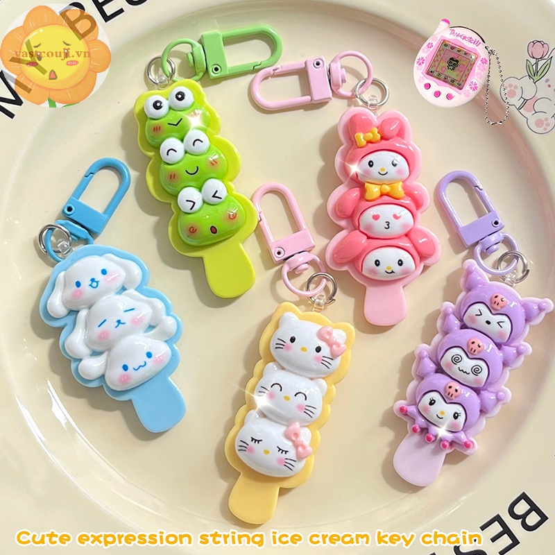 Vastji Móc Chìa Khóa Hình sanrio melody / hello kitty Xinh Xắn vn