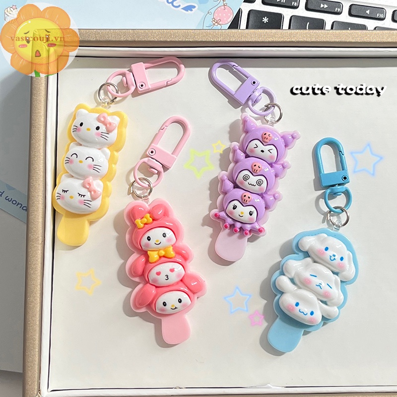 Vastji Móc Chìa Khóa Hình sanrio melody / hello kitty Xinh Xắn vn
