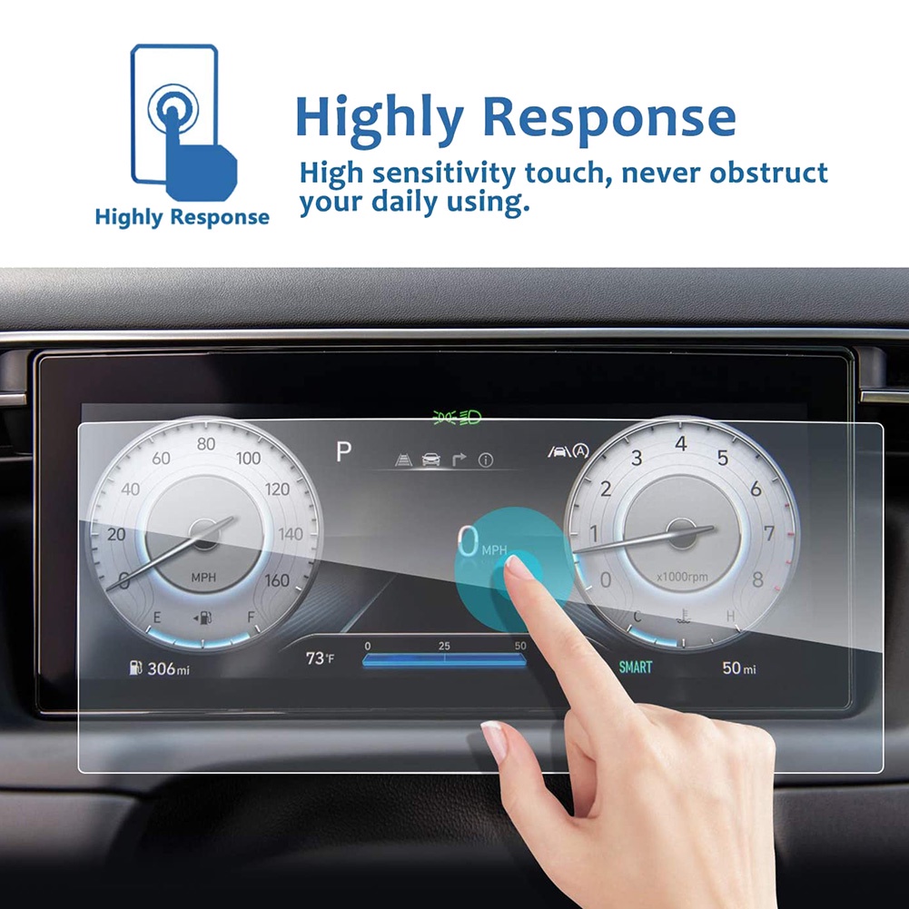 Kính Cường Lực Bảo Vệ Màn Hình Hiển Thị Cho hyundai tucson 2021 + 10.25-inch