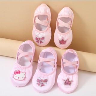 Giày Múa Ba Lê Đế Mềm Phong Cách Trung Hoa Cho Bé Gái