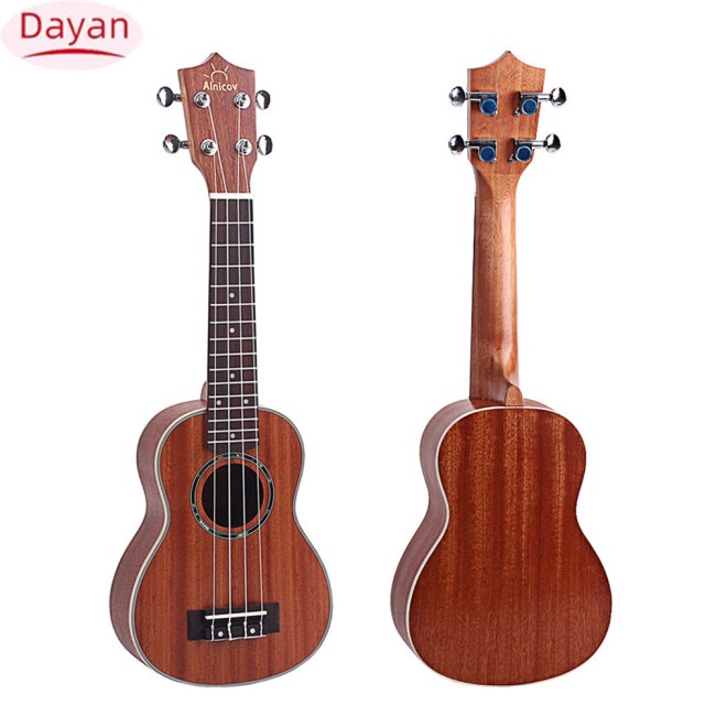 Đàn ukulele Bằng Gỗ Gụ 21 inch Phong Cách Hawaii