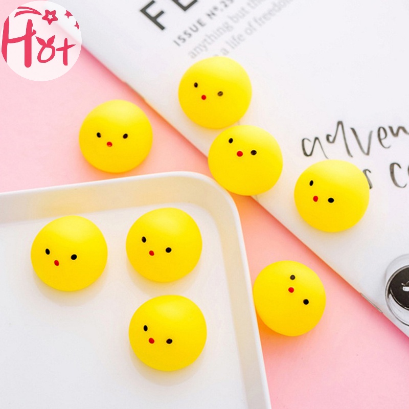 Jr 1 Đồ Chơi Bóp Giảm Căng Thẳng Hình Gà Con