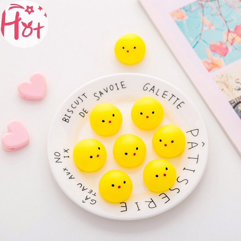 Jr 1 Đồ Chơi Bóp Giảm Căng Thẳng Hình Gà Con