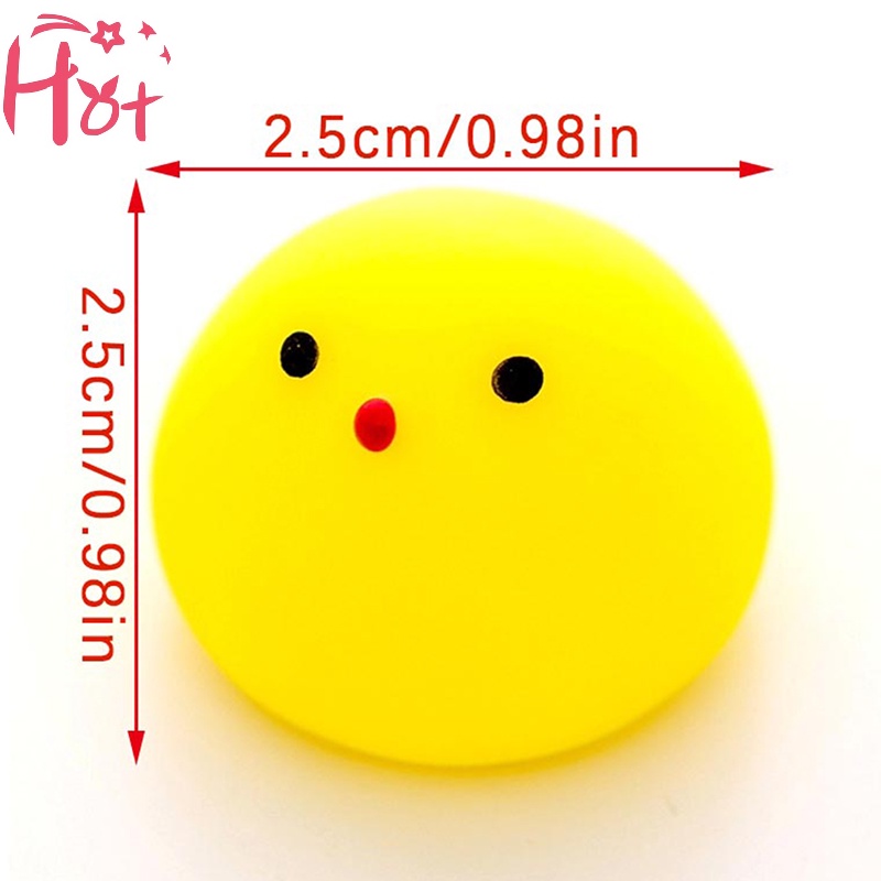 Jr 1 Đồ Chơi Bóp Giảm Căng Thẳng Hình Gà Con