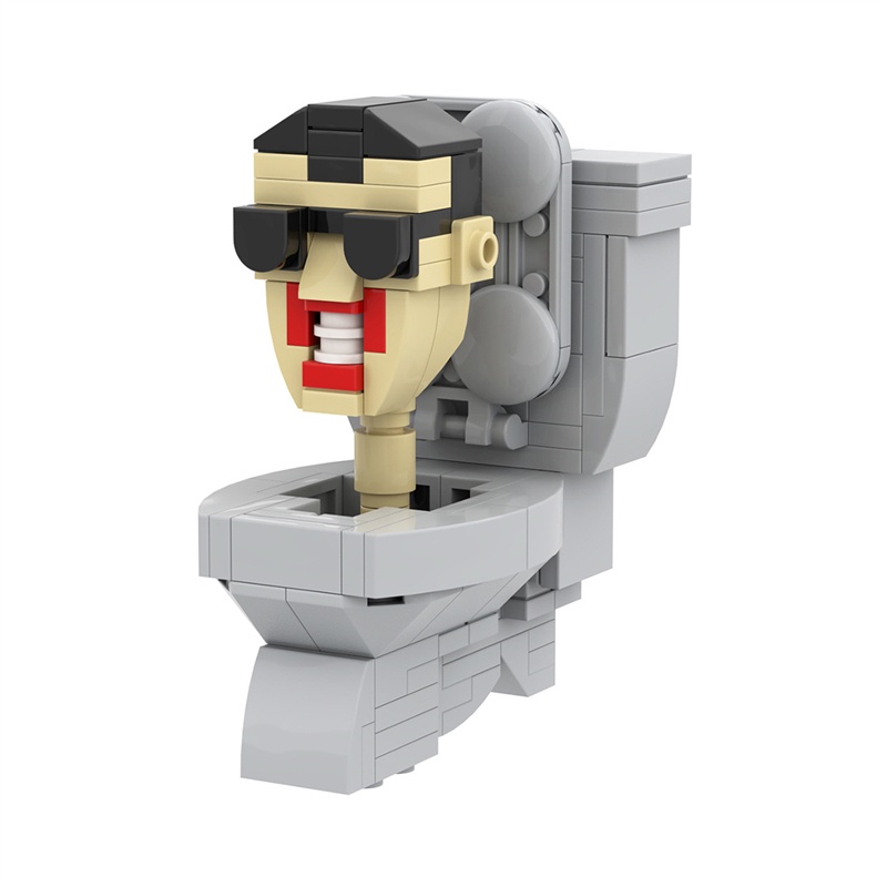Skibidi Bộ Đồ Chơi Lắp Ráp Mô Hình toilet man vs Sáng Tạo Cho Bé