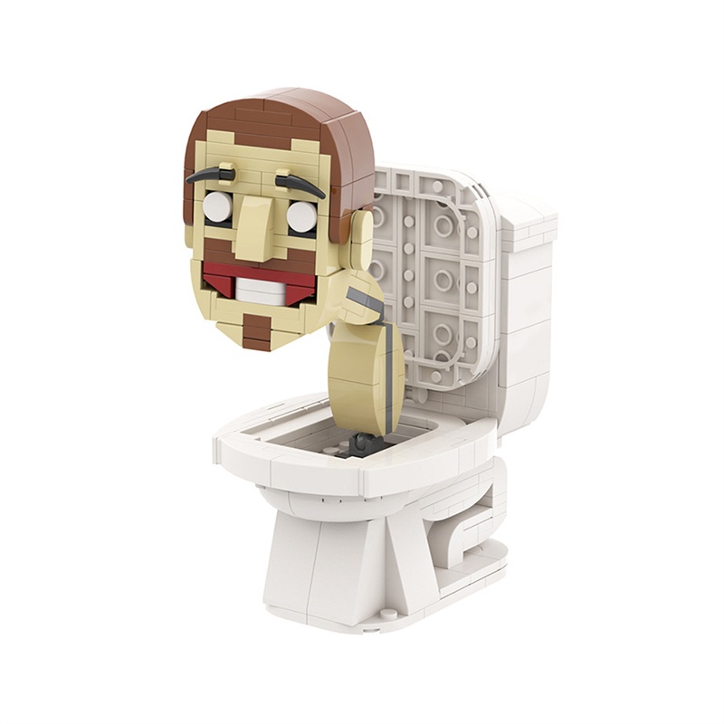 Skibidi Bộ Đồ Chơi Lắp Ráp Mô Hình toilet man vs Sáng Tạo Cho Bé