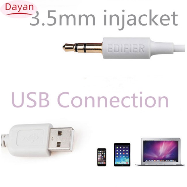 Loa edifier r12u Có Dây Jack 3.5mm Chuyên Dụng Cho laptop / Xe Hơi