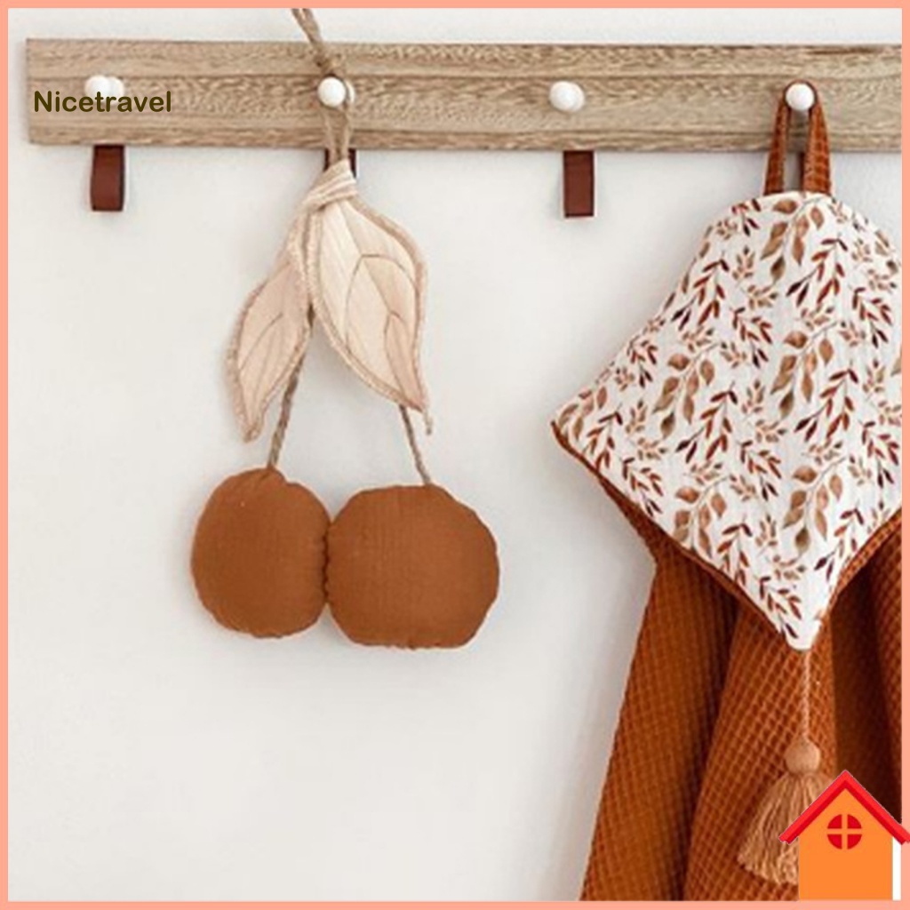 Quả cherry Dễ Thương Treo Tường Trang Trí Không Phai Màu