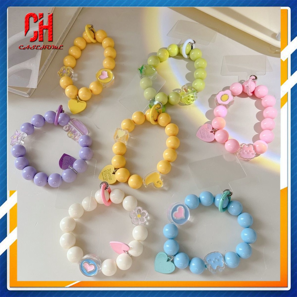 Dây Đeo Điện Thoại Hình Gấu 3d Nhiều Màu Dễ Thương Chống Thất Lạc