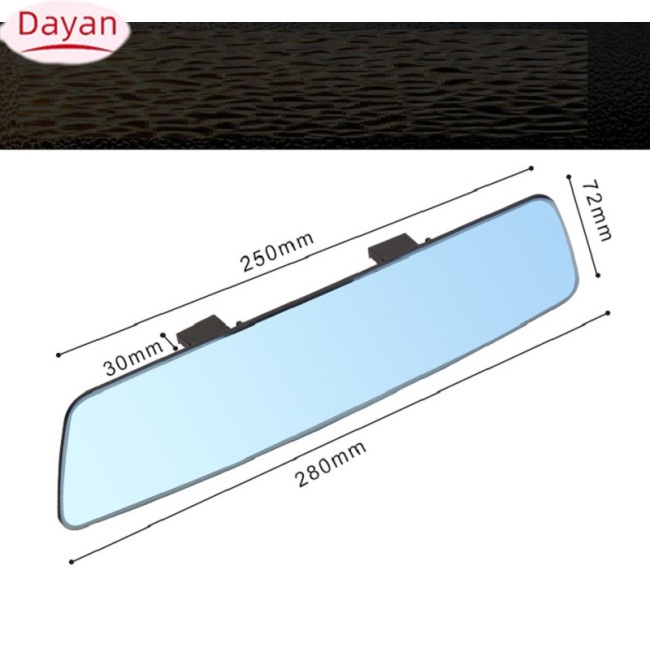 Gương Chiếu Hậu Góc Rộng Chống Lóa 280mm 3000r Cho Xe Hơi