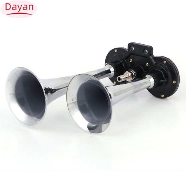 Kèn Hơi Hai Tông 12v / 24v 110db Cho Xe Hơi / Xe Máy / Xe Tải / Tàu Thuyền