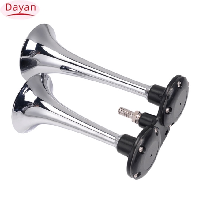 Kèn Hơi Hai Tông 12v / 24v 110db Cho Xe Hơi / Xe Máy / Xe Tải / Tàu Thuyền
