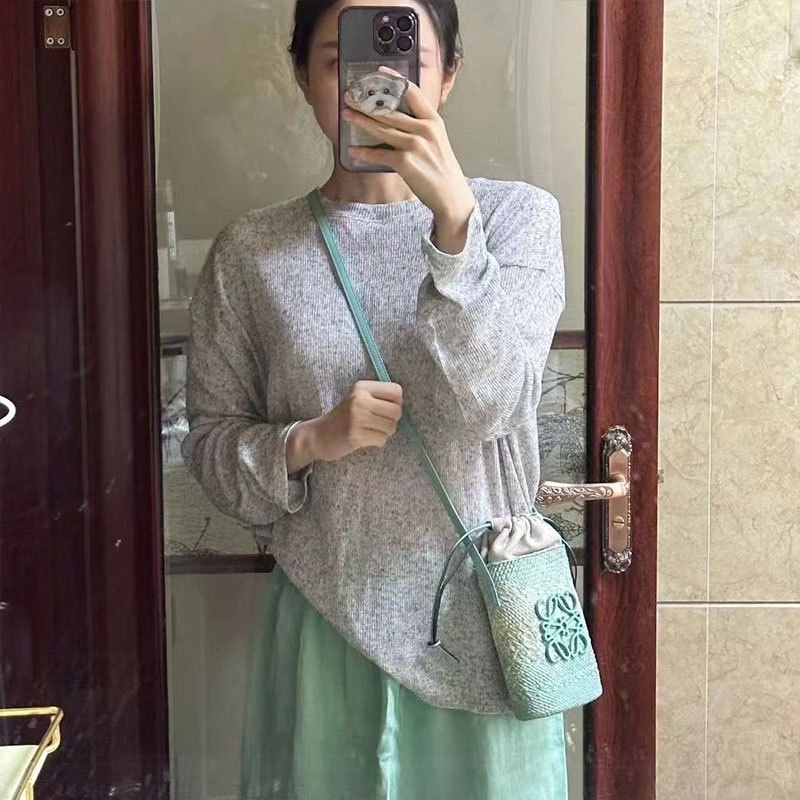 GuangluoTúi cói Đan Lát Thời Trang Nữ Tính