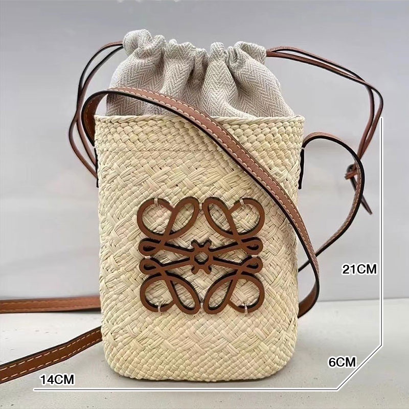 GuangluoTúi cói Đan Lát Thời Trang Nữ Tính