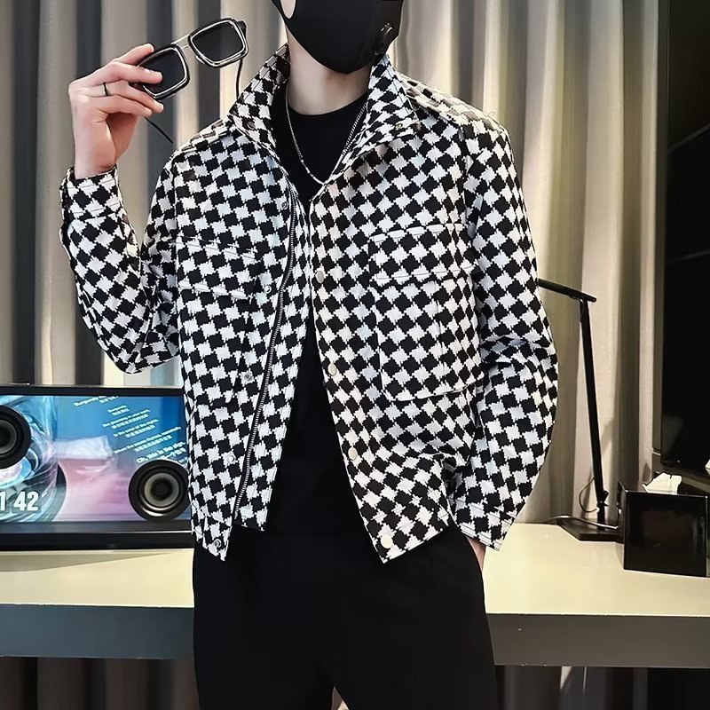 Áo Khoác Thời Trang Xuân Thu 2023 Phong Cách Mới Cho Nam