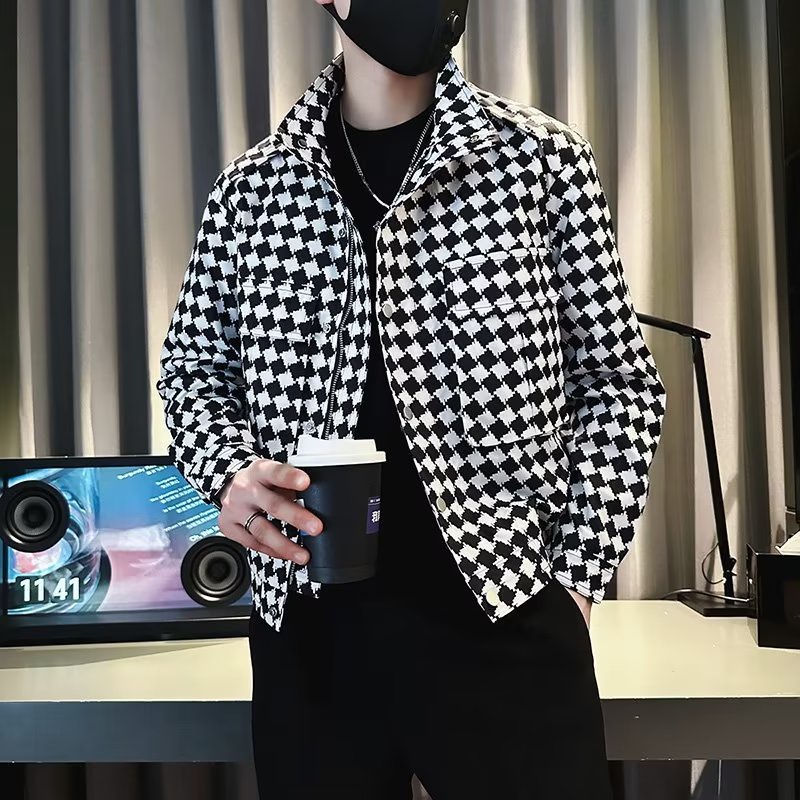 Áo Khoác Thời Trang Xuân Thu 2023 Phong Cách Mới Cho Nam