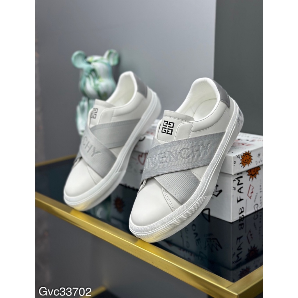 Giày Slipon G.V.C Quai Chun Đi Học Mới Nhất - Giày Nam G.V.C Quai Chéo Basic Siêu Đẹp