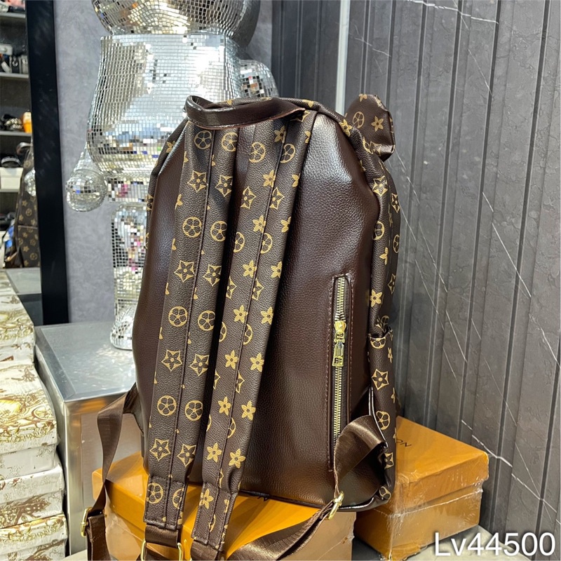 Balo Micky Da LV Nam Nữ Cao Cấp - Balo Búp Bê Micky Đỉnh Của Chóp