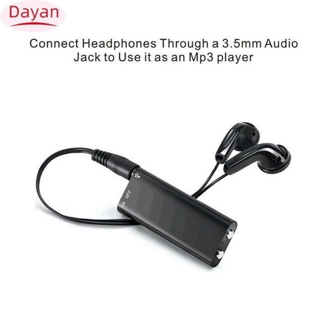 Thiết Bị Ghi Âm mini 96 Tiếng 8gb