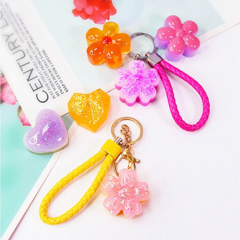 Weizz Khuôn silicone Làm Móc Khóa Pha Lê Làm Quà Tặng Sinh Nhật / Lễ Tình Nhân diy