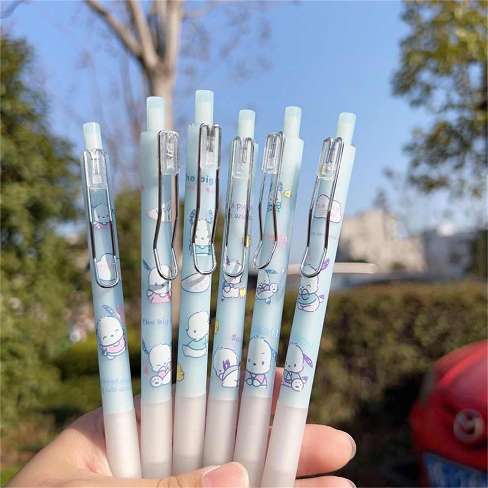 SANRIO 1 Bút Bi Nước Ngòi 0.5mm In Hình Vịt Dễ Thương