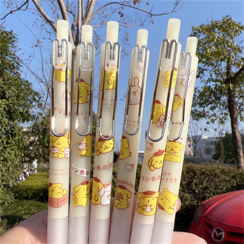 SANRIO 1 Bút Bi Nước Ngòi 0.5mm In Hình Vịt Dễ Thương