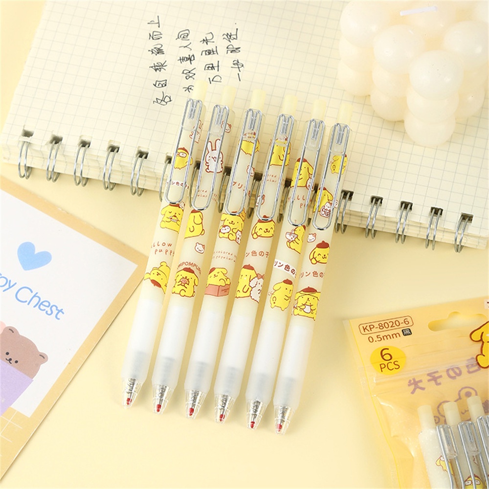 SANRIO 1 Bút Bi Nước Ngòi 0.5mm In Hình Vịt Dễ Thương