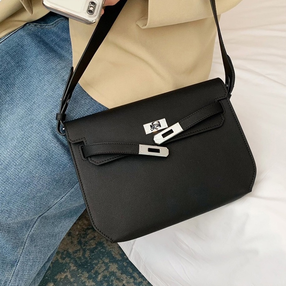 Túi đeo chéo depeches25 túi kelly túi xách nữ trendy thời trang