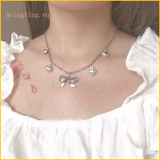 Arin Dây Chuyền Chuỗi Xích Thắt Nơ Bướm Dễ Thương Hợp Thời Trang