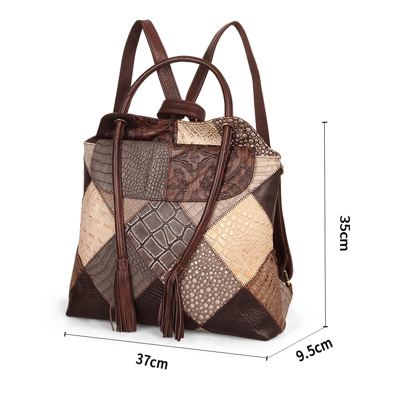 Cobbler legend Balo Da Thật Phong Cách vintage Cho Nữ