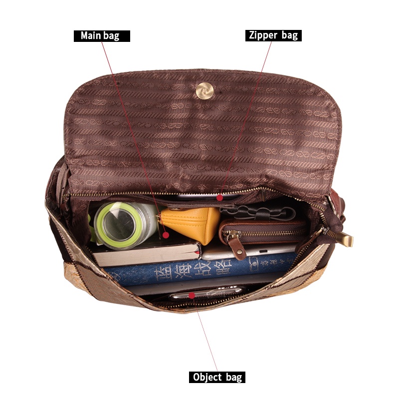 Cobbler legend Balo Da Thật Phong Cách vintage Cho Nữ