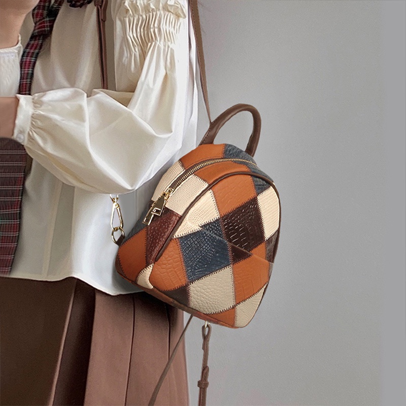 Cobbler Balo Da Thật Phong Cách vintage Cho Nữ