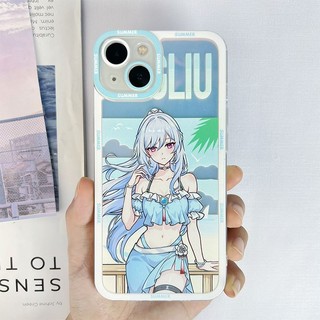 Honkai: Star Rail Summer Case  Kafka Jingliu Blade Yanqing Laser Caser for iPhone 14 13 12 11 pro promax x xs xsmax xr 7 8 plus