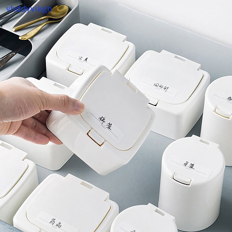 Vhdd Hộp Đựng Tăm Bông cotton Loại Cửa Sổ Dạng Nhỏ Đa Ứng Dụng vn