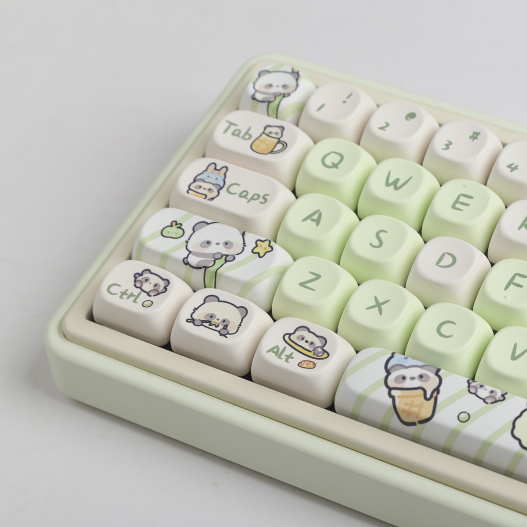 Panda Keycap MOA Profile Bộ 140 Nút Bấm Thay Thế Cho Chìa Khóa Cơ Học