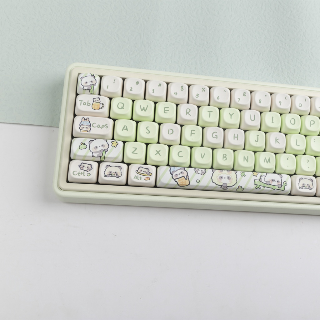 Panda Keycap MOA Profile Bộ 140 Nút Bấm Thay Thế Cho Chìa Khóa Cơ Học