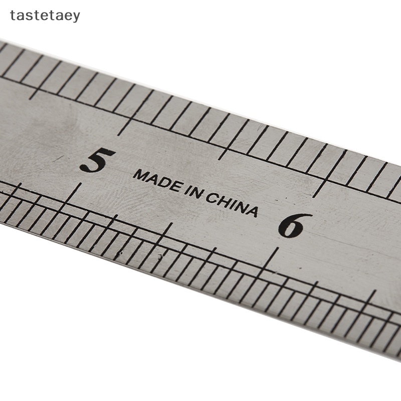 Thước Đo Hai Mặt 15-30cm Bằng Thép Không Gỉ Tiện Dụng