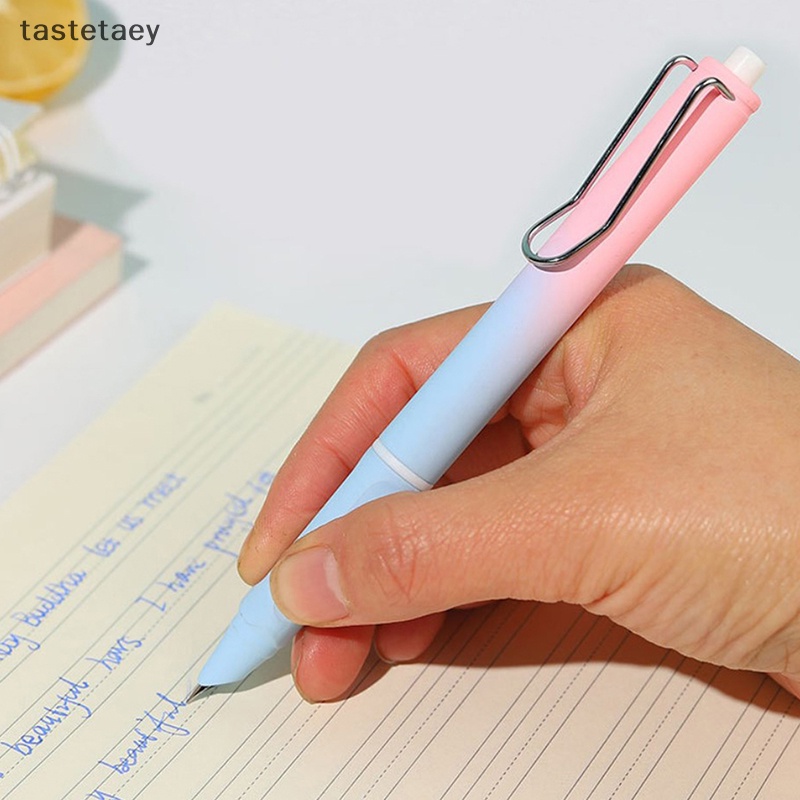 1 Bút Máy Dạng Nhấn Ngòi 0.38mm Đa Năng Tiện Dụng Cho Văn Phòng / Trường Học