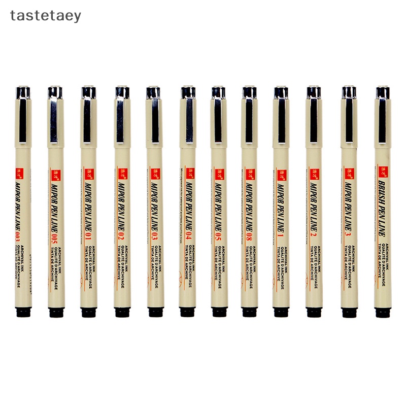 Tast Bút Lông Vẽ Phác Thảo Nghệ Thuật Chống Thấm Nước Ngòi micron neelde