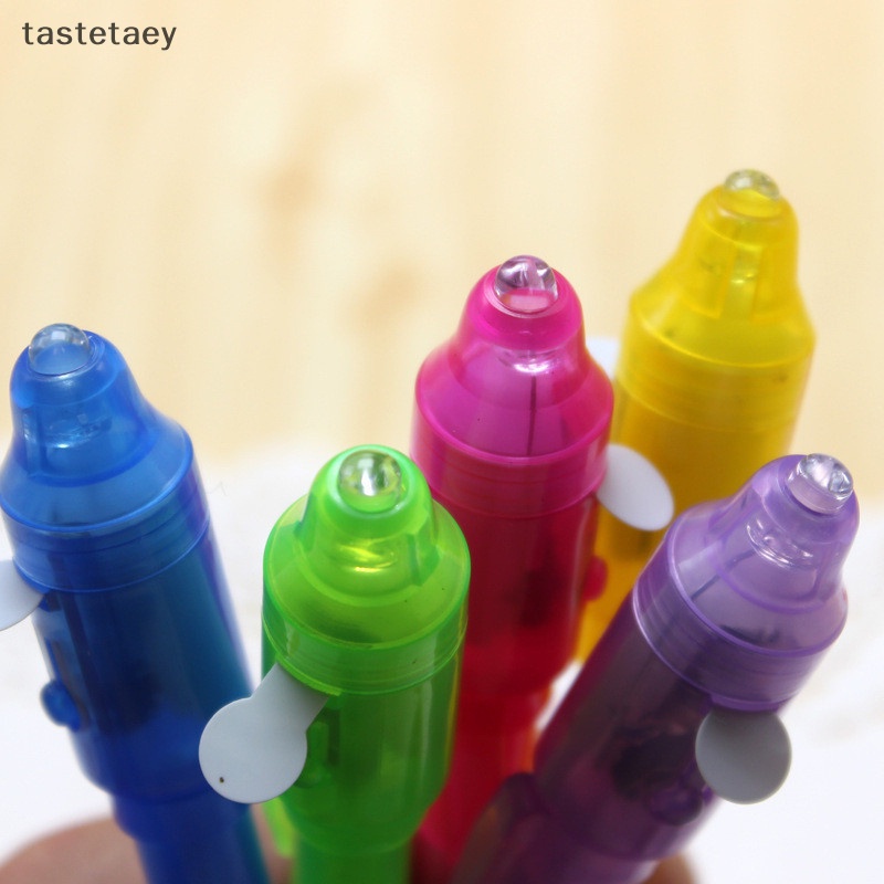 Tast Bút Mực Không Màu uv Vô Hình Siêu Tím Phát Sáng
