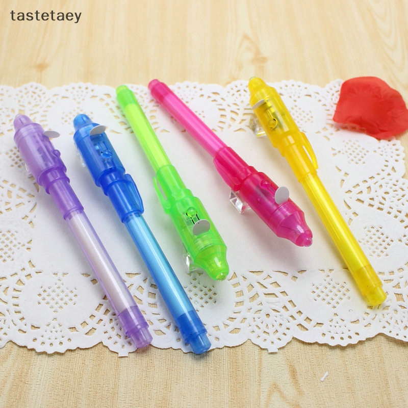 Tast Bút Mực Không Màu uv Vô Hình Siêu Tím Phát Sáng