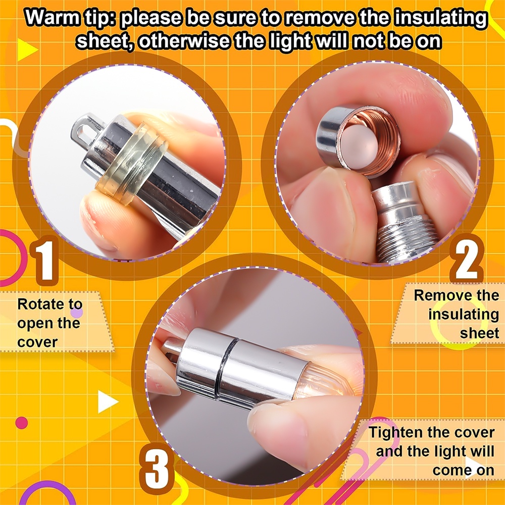 Bóng Đèn led mini Ánh Sáng Trắng Ấm Đa Năng Chống Thấm Nước Trang Trí Tiệc Cưới / Sinh Nhật / Bó Hoa diy